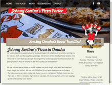 Tablet Screenshot of johnnysortinospizza.com